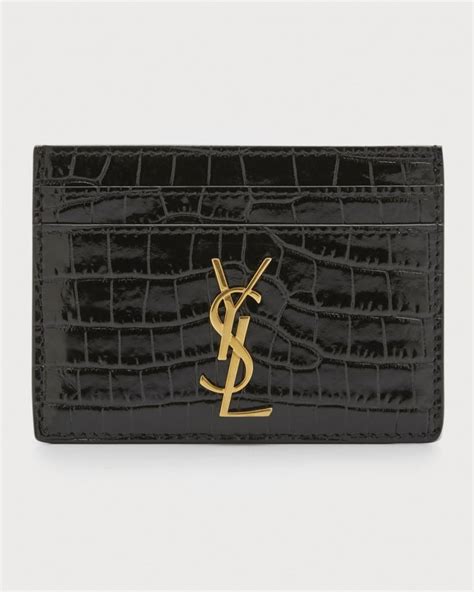 ysl 16 dcard|ysl monogram card case.